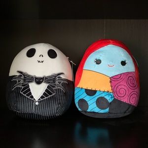 Jack and Sally Squishmallow Set